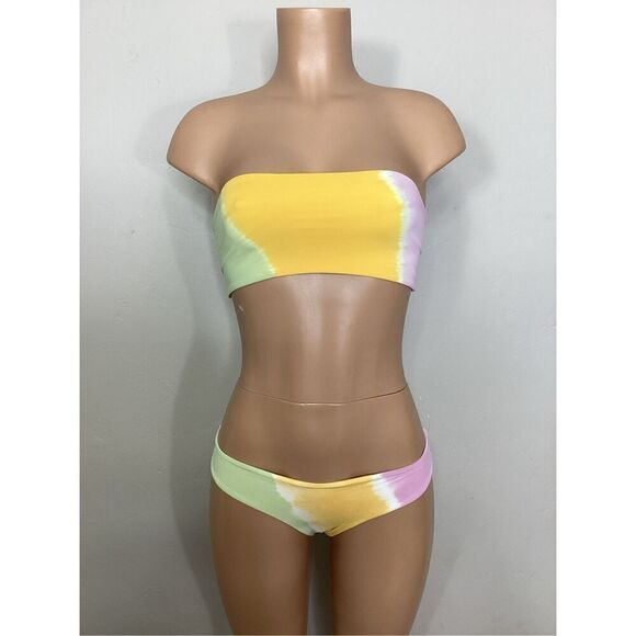 New. L*SPACE tie dye sunburst bikini. Small. Retails $187 - Picture 2 of 12